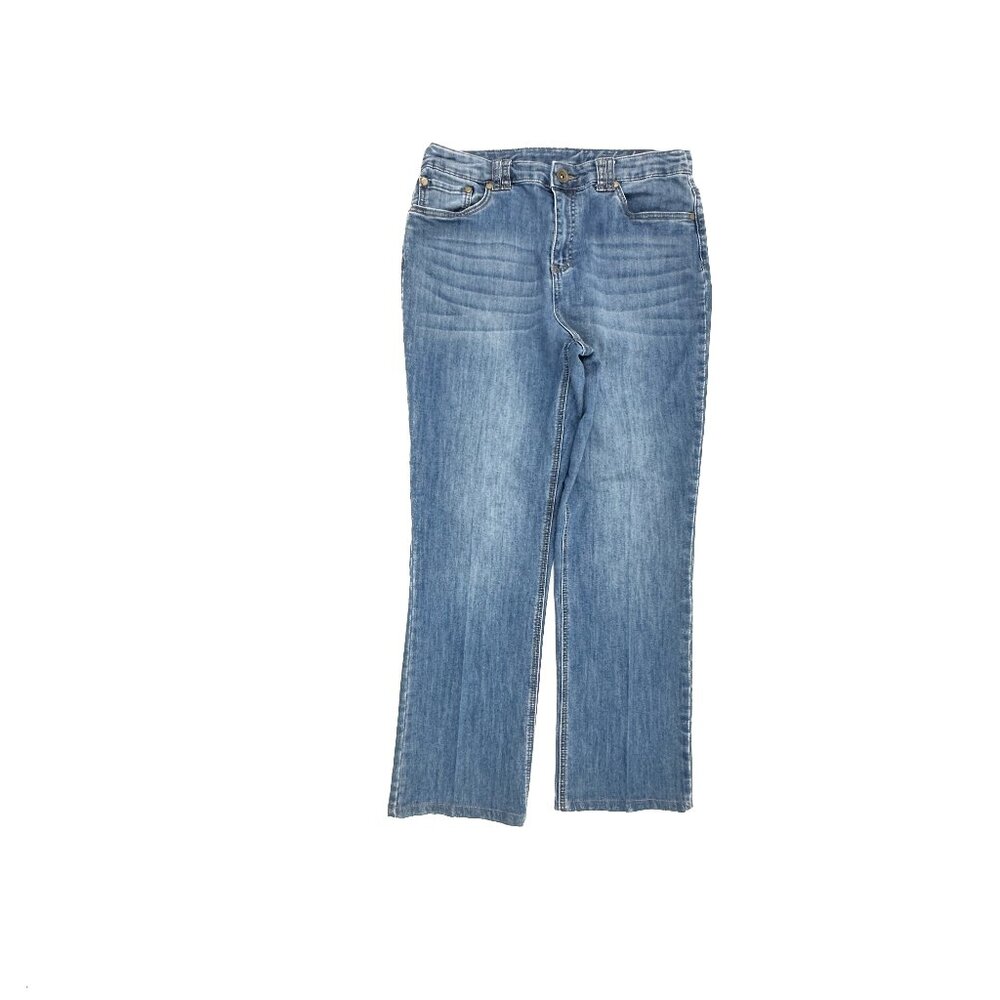 Christopher & Banks Bootcut Women's size 10P Dark Wash Blue denim Jeans